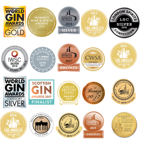 Gordon Castle Gin Trio Set