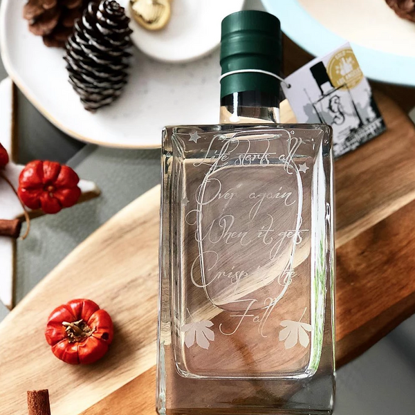 Personalised Gin by Gordon Castle Scotland | Engraved Gin Bottle